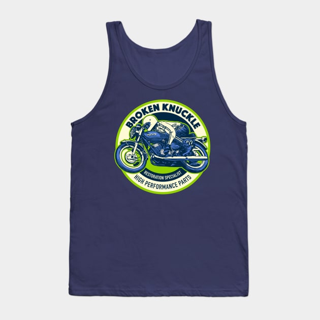 Custom Bike Shop Tank Top by jafaris